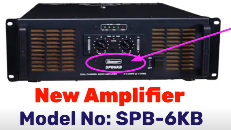New Launch Spb-6kb Amplifier