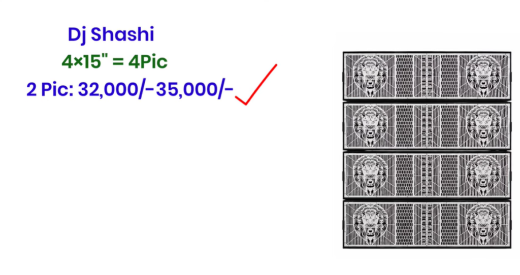 Heavy 4×15 Cabinet Price