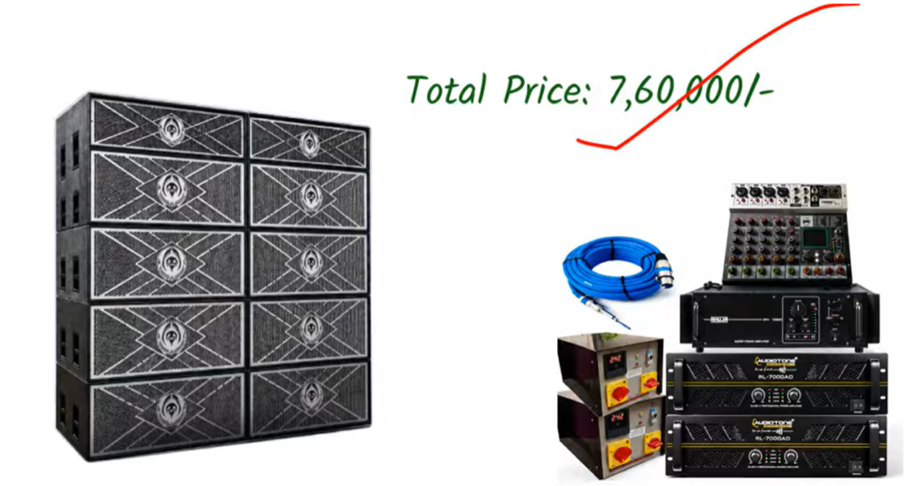 Dj Sarzen 3×15" or 2×18" Full Setup Price